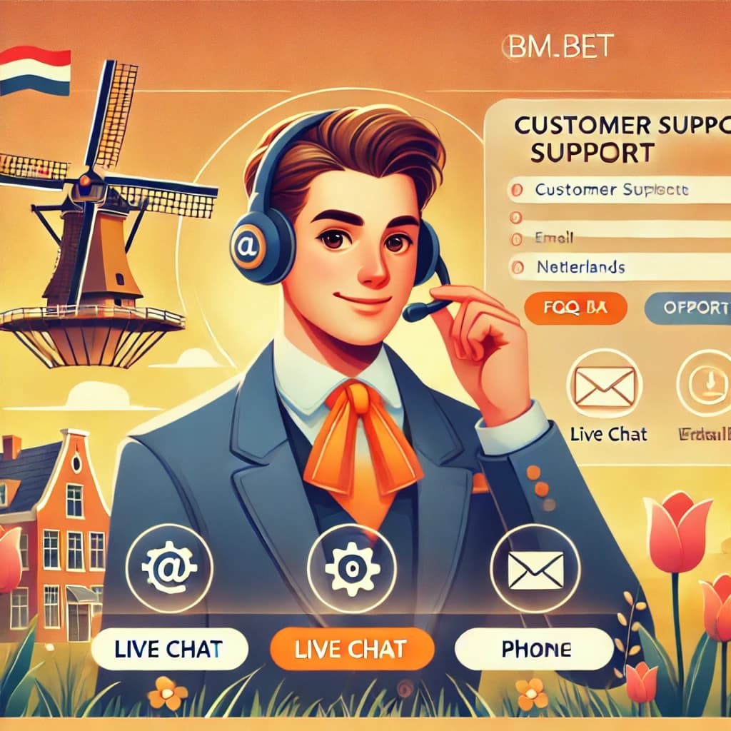 Klantenservice bij Bm.Bet online casino